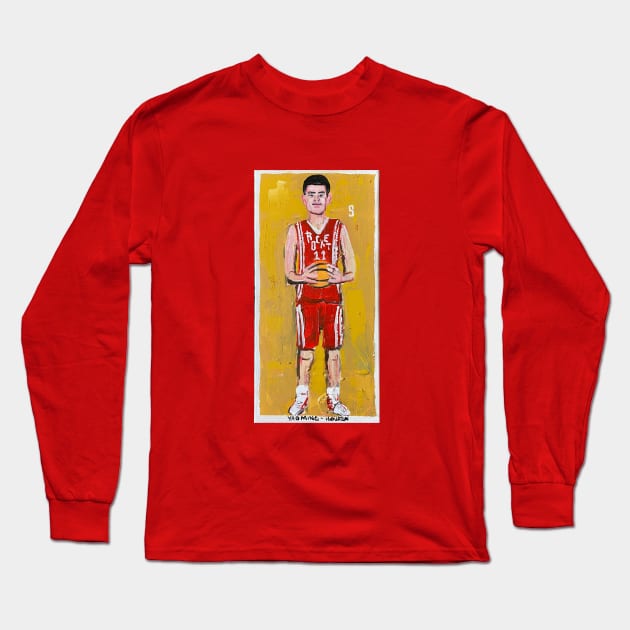Yao Ming Long Sleeve T-Shirt by ElSantosWorld